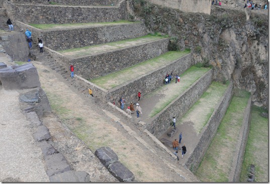 Terraces at Ollantaytambo, Peru