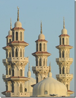 Minarets of the Al-Othman Mosque, Kuwait City, Kuwait